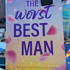 The Worst Best Man Book - Purple and Pink Cover